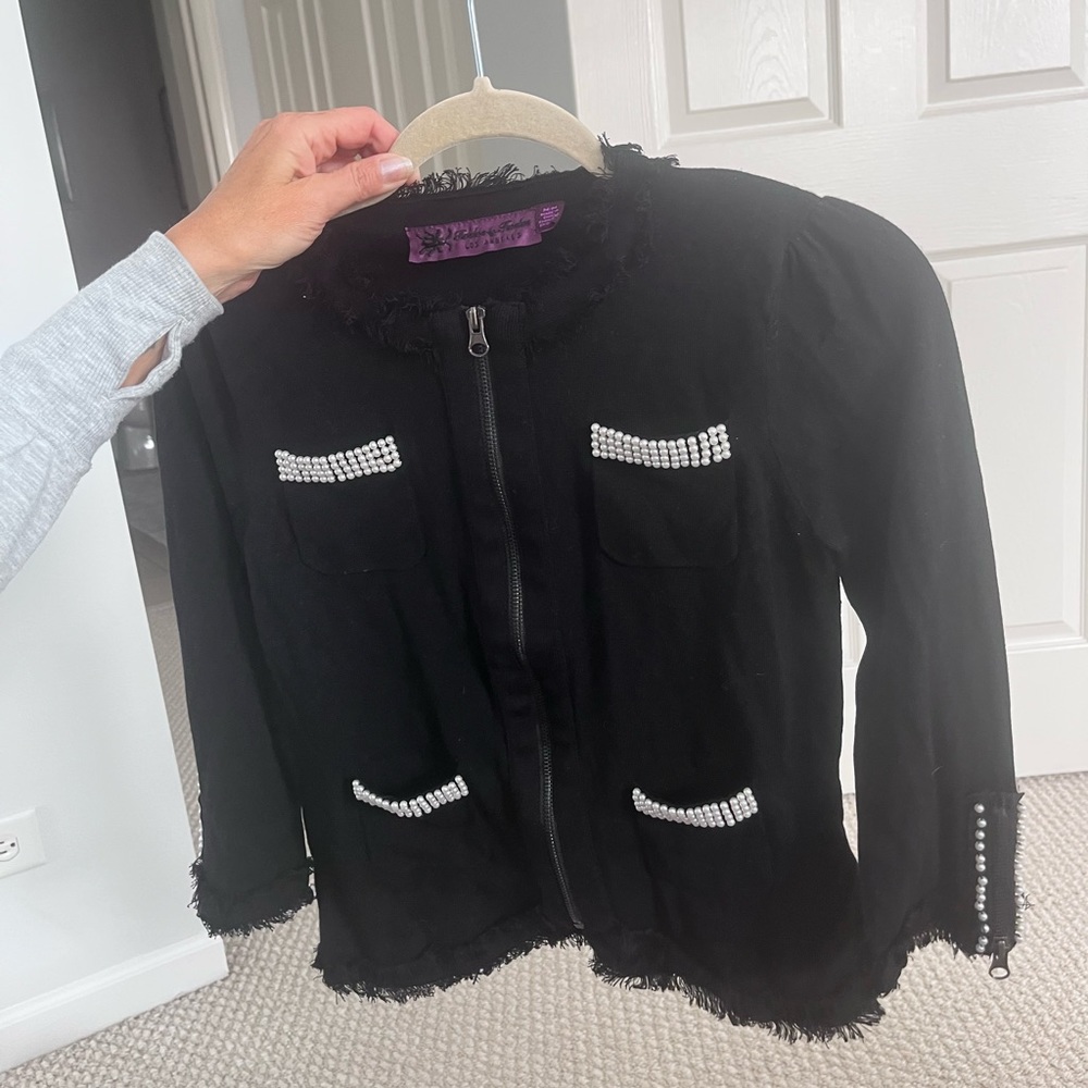 Zip up sweater